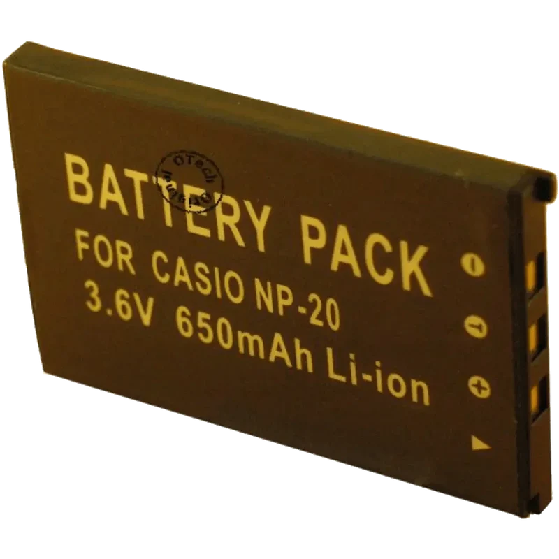 Batterie Casio NP-20 compatible 3.7V 700mAh Li-ion