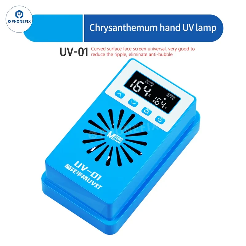 Ventilateur de refroidissement pour lampe de polymérisation UV MaAnt UV-01 MY-01 Dissipation thermique rapide