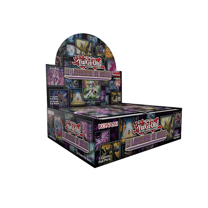YGO - Boîte de 24 Boosters - Le Labyrinthe du Maître