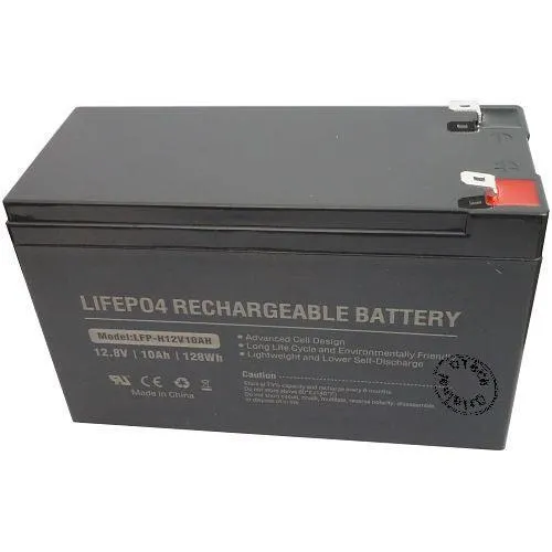 Batterie LiFePO4 12V 10Ah remplacement batterie plomb