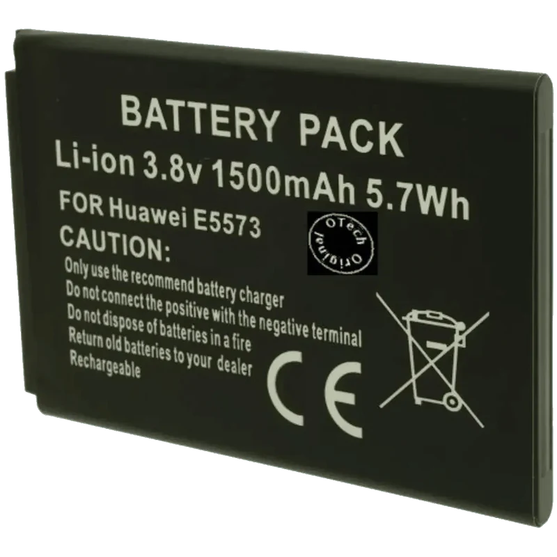Batterie 3.7V 1500mAh pour Huawei E5573 E5573s modem WiFi 4G
