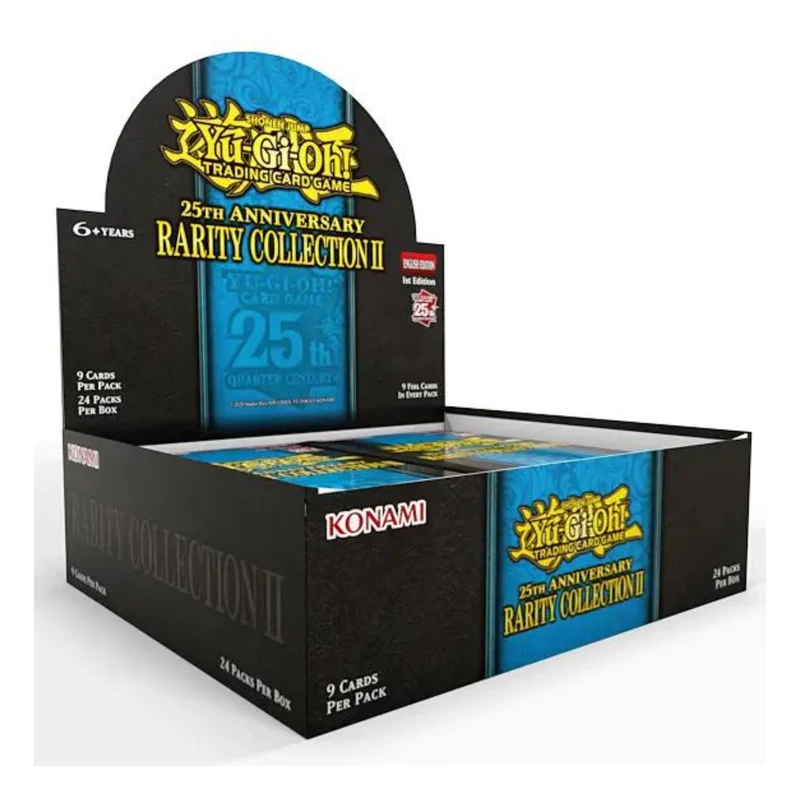 Display Yu-Gi-Oh! Boîte de 24 boosters - "Rarity Collection 2" 25th edition II EN