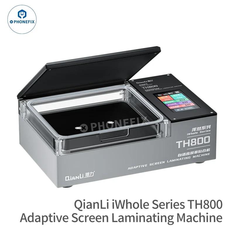 Machine de plastification adaptative QianLi TH800 pour écran plat incurvé
