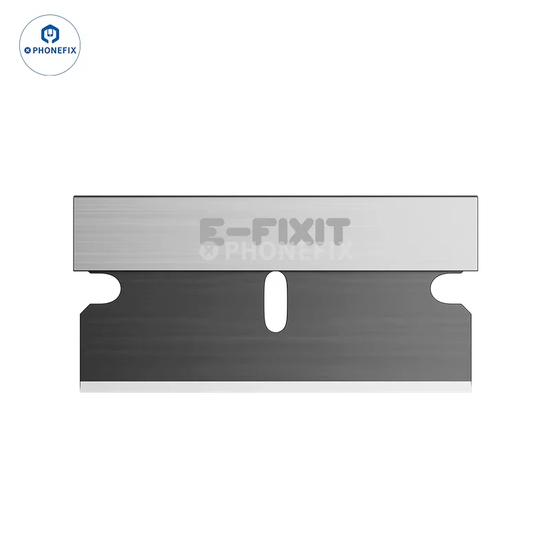 Lame simple face noire E-Fixit BRD009 pour réparation d'iPhone
