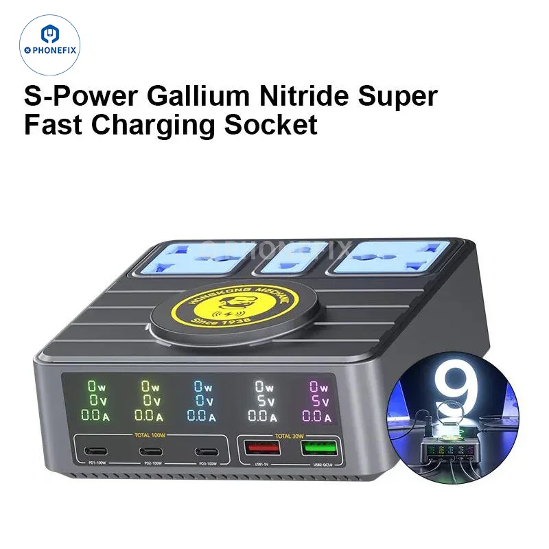 Chargeur sans fil à prise de charge ultra rapide Mechanic S-POWER PRO