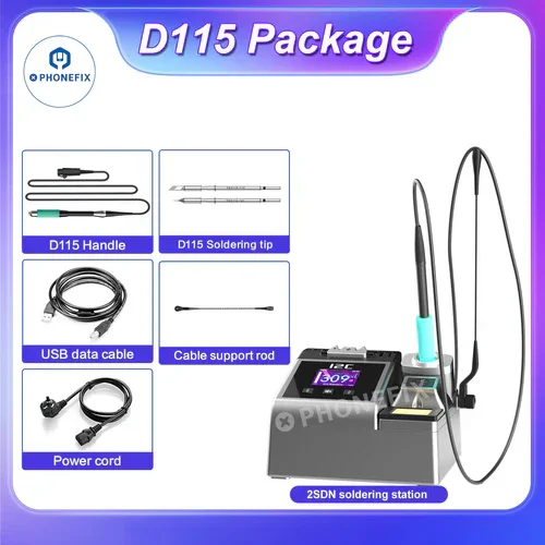 Station de soudage i2C NANO avec poignée de soudage JBC T210/245/115