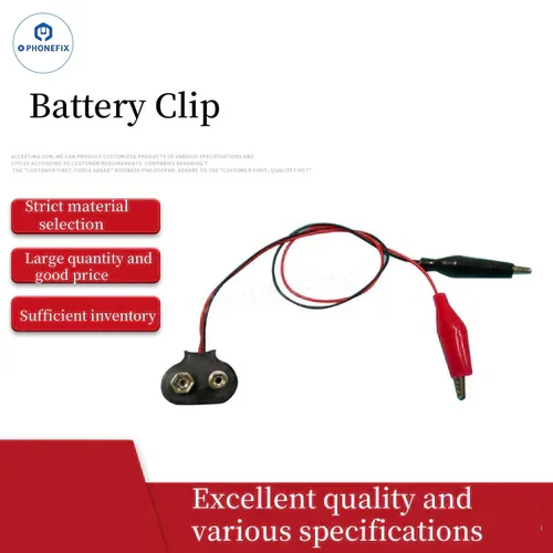 Câble de type C à pince crocodile électro-détachable pour batterie 2 V 9UUL