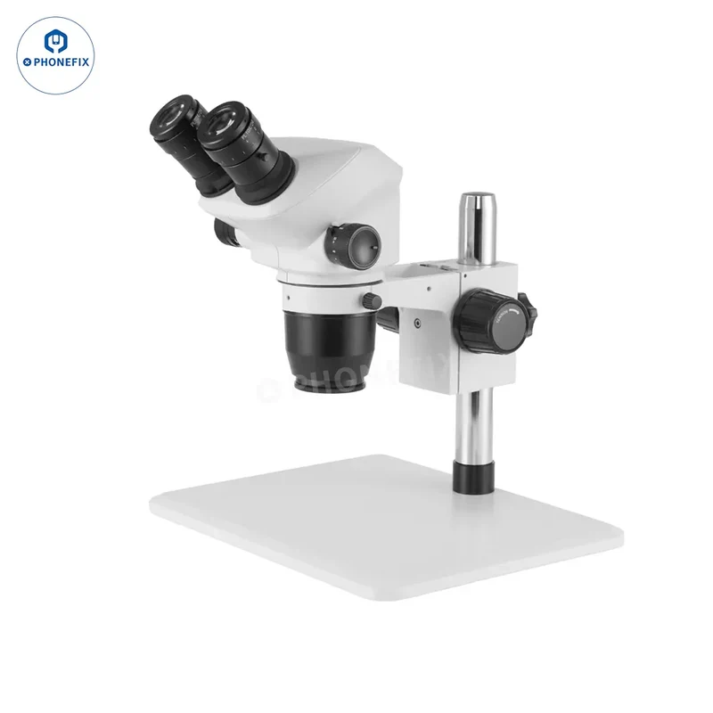 Microscope stéréo binoculaire trinoculaire à zoom 6552X-0.65X ZM-5.2TH