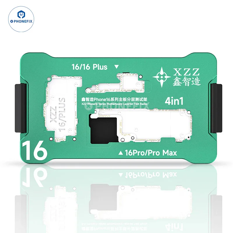 Test de superposition de la carte mère XZZ iSocket pour iPhone 16 Plus/16 Pro Max