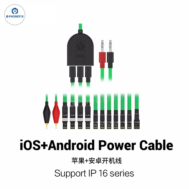 Câble d'alimentation 2UUL PW02 iOS Android pour iPhone 7-16 Huawei VIVO OPPO