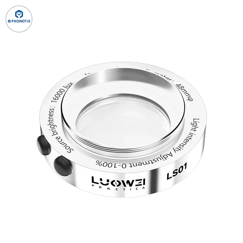 Anneau lumineux polarisé pour microscope LUOWEI LW-LS01 LW-LS02