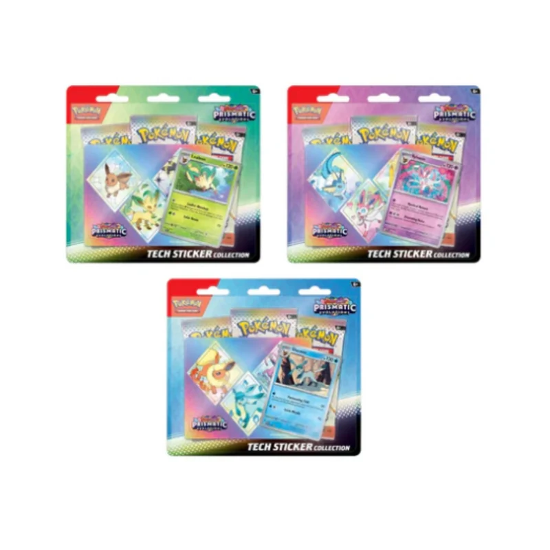 [LIMITE 1] Lot 3 Tripack 3 Boosters + Autocollant Réajustable - EV8.5 Evolutions Prismatiques