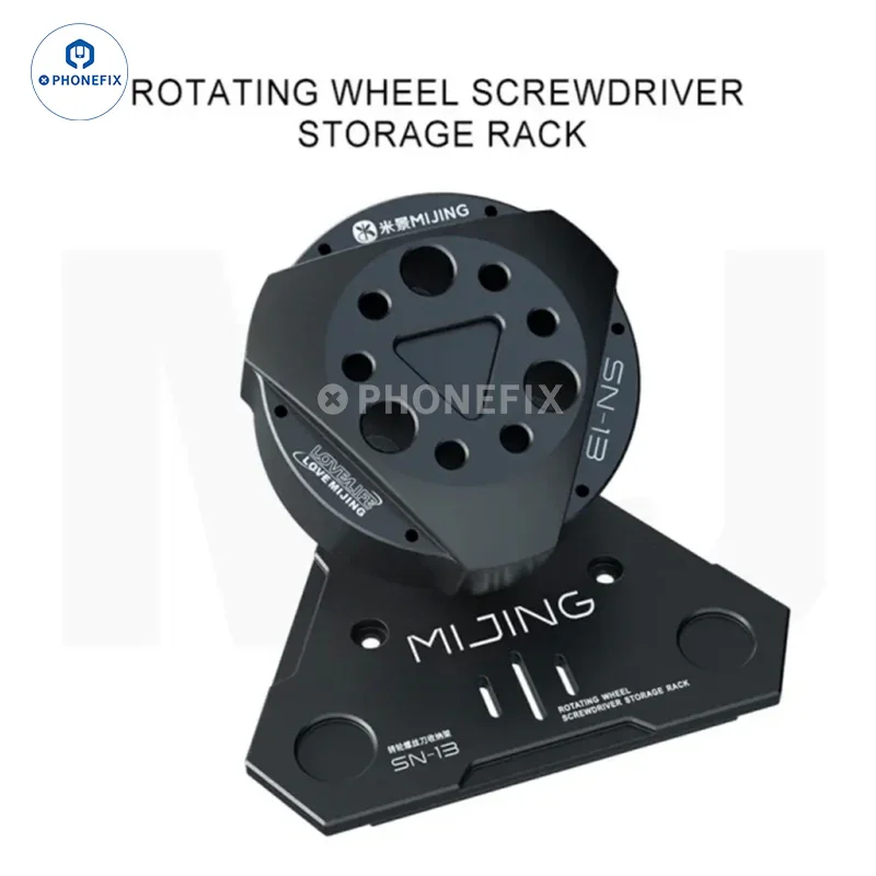 Support de rangement pour tournevis et pinces à épiler MIJING SN-13