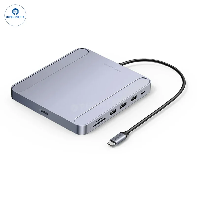 UGREEN 7 en 1 1000 Mbps USB C HUB CM522 5 Gbit/s SD/TF pour iMac