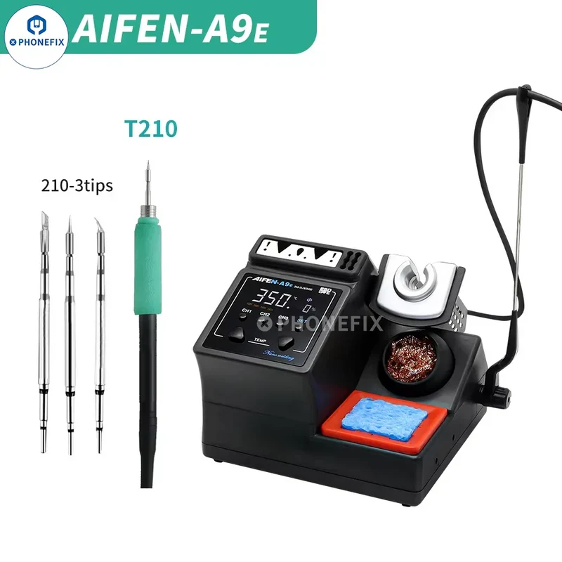 Station de soudage AIFEN A9E 160 W avec pointes de fer C210 C245 C115