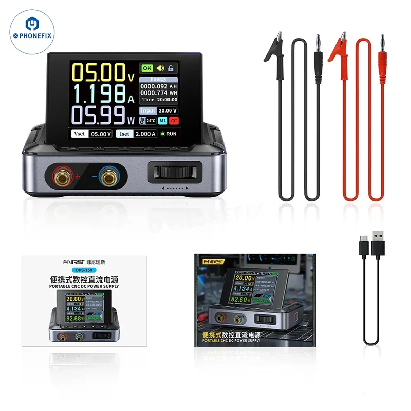 Mini-alimentation CC programmable FNIRSI DPS-150 30 V 5 A