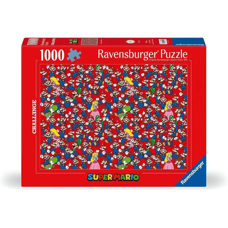 Ravensburger 1000pc Super Mario Bros Challenge Puzzle