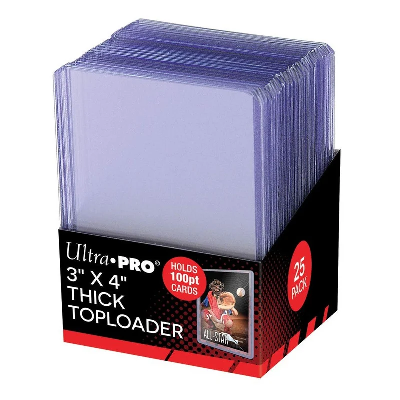 Ultra Pro: UP81846 3"x4" Thick 100PT Toploader 25ct