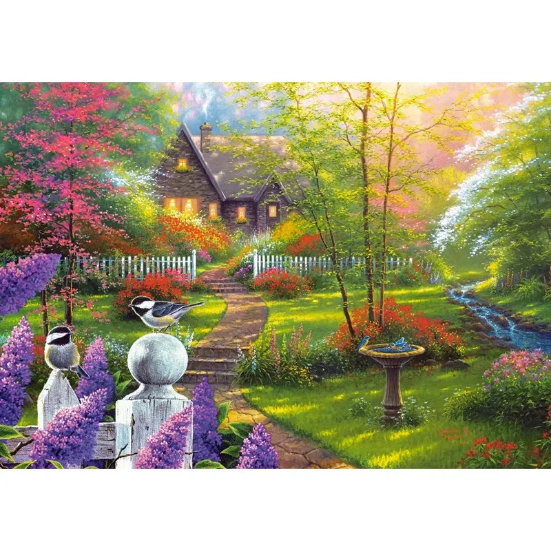 Castorland 500-Pieces Secret Garden Puzzle