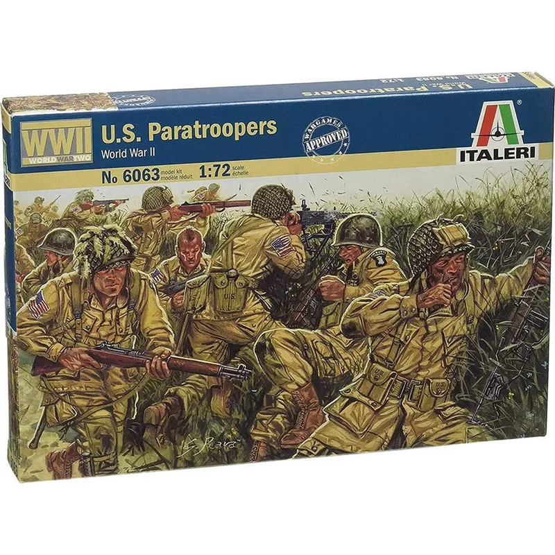 Italeri 1/72 WWII U.S. Paratroopers