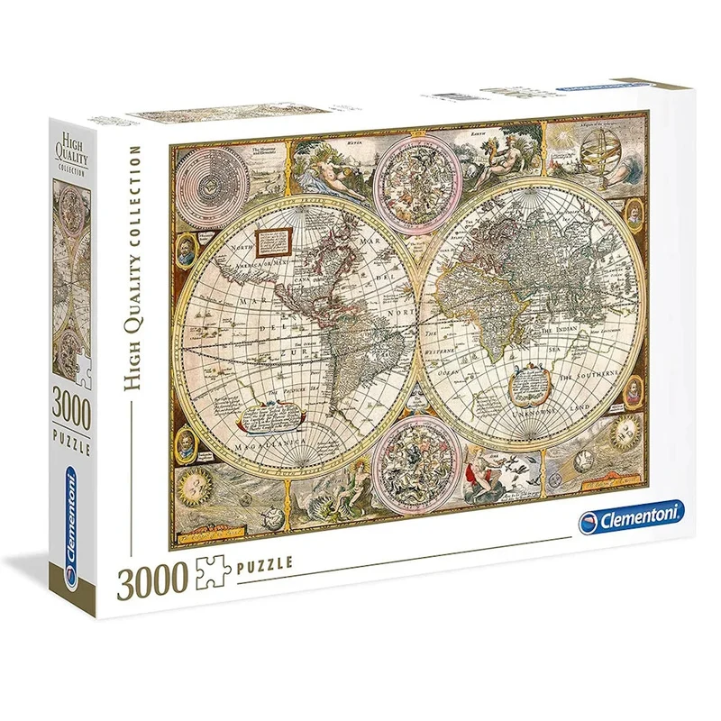 Clementoni 3000pc Old Map Puzzle