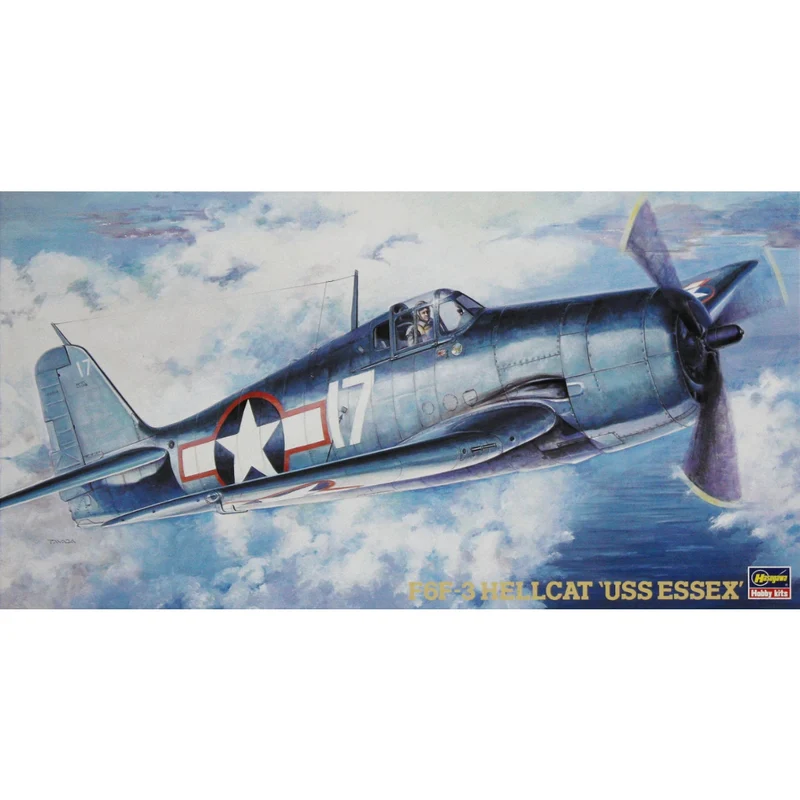 Hasegawa 1/48 F6F-3 Hellcat USS Essex