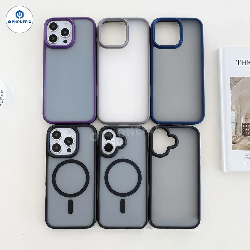 Coque anti-chute avec MagSafe pour iPhone 16 Pro Max