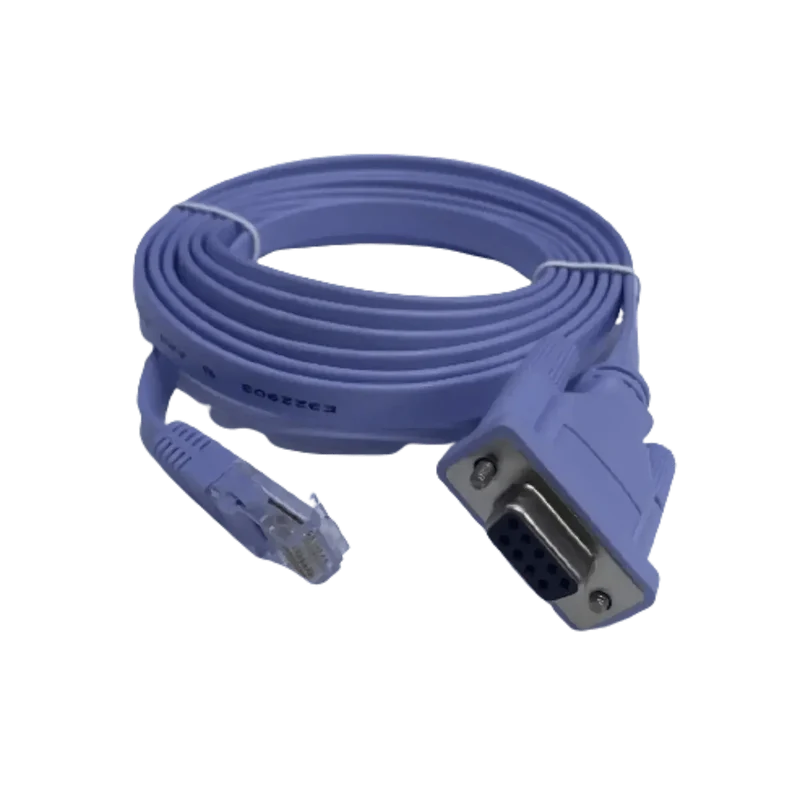 Câble console RJ45 vers DB9 pour routeur Cisco