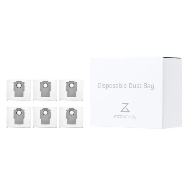 Roborock Dustbag voor Xiaomi Roborock Q7 Max+, S7 Pro Ultra, S7 MaxV Ultra, Q8 Max+, S8+ en S8 Pro Ultra (6-pack)