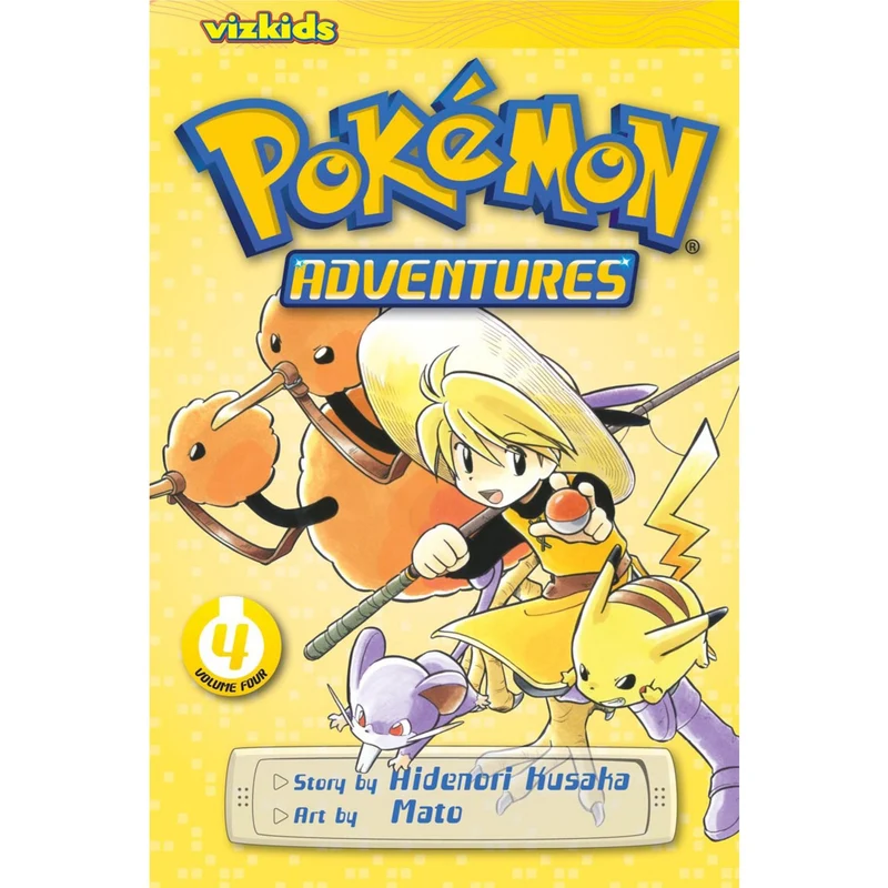 Hidenori Kusaka - Pokemon Adventures (Red and Blue), Vol. 4