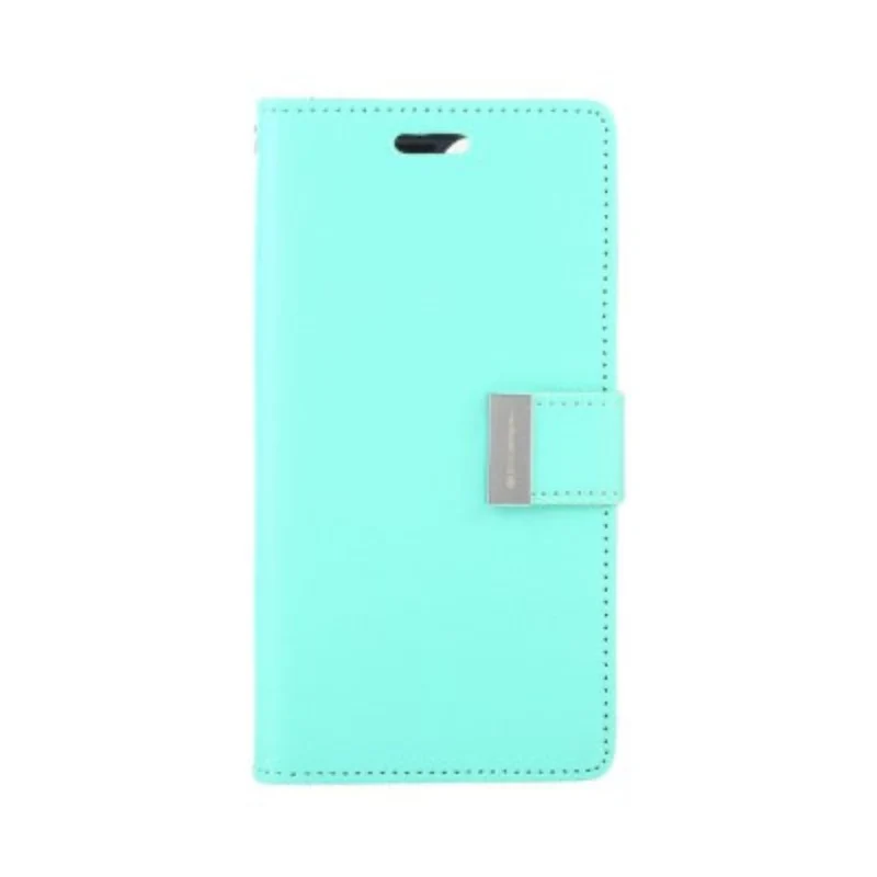 Goospery Rich Diary for iPhone 16 Plus - Mint