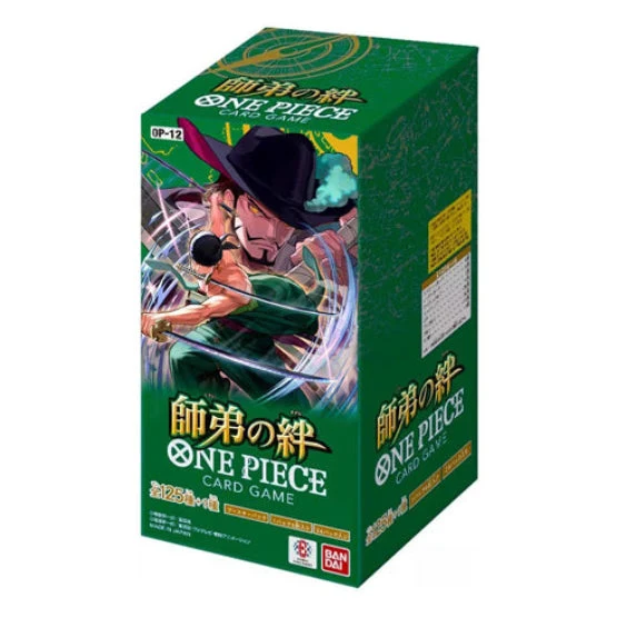 Bandai One Piece Card Game Legacy Of The Master OP-12 Booster Box Japanese