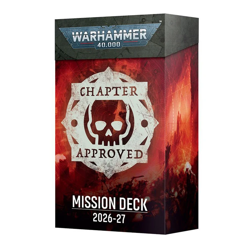Games Workshop Warhammer 40K Chapter Approved 2026-2027 Mission Deck