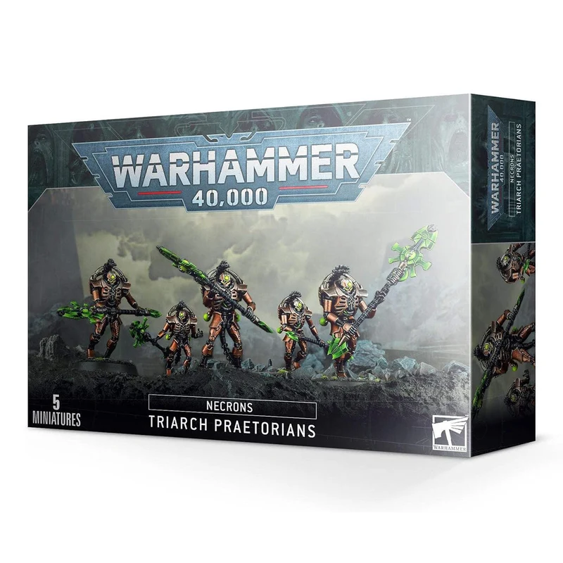 Games Workshop Warhammer 40K Necrons Triarch Praetorians