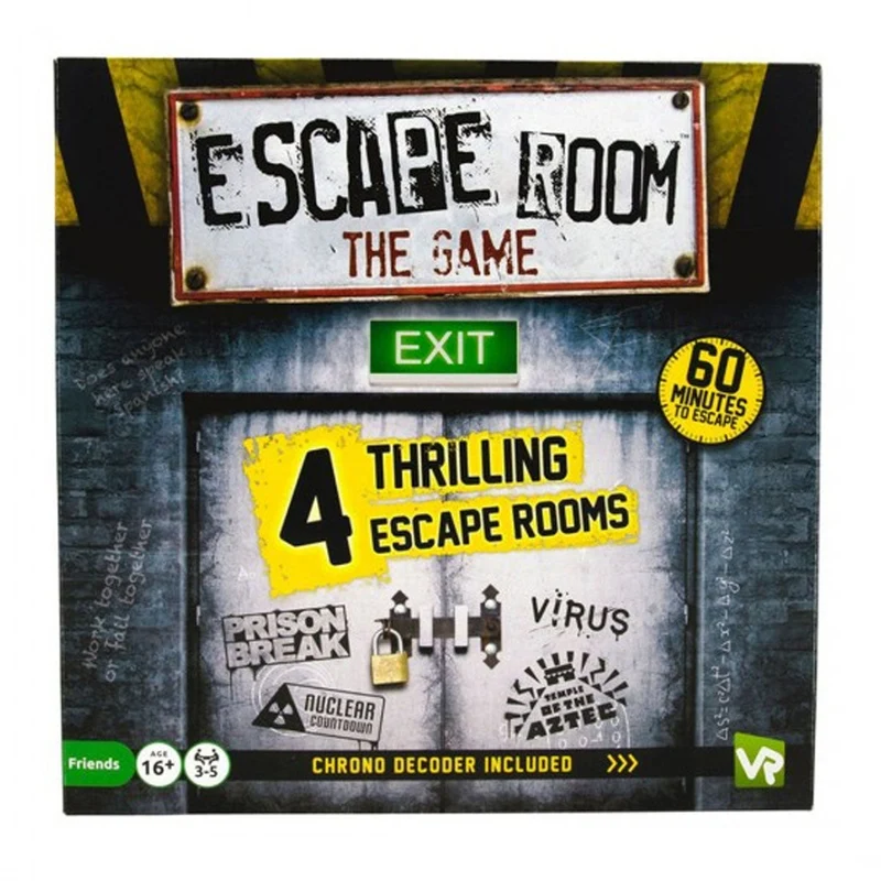 Identity Games Escape Room the Game - 4 Room Plus Chrono Decoder