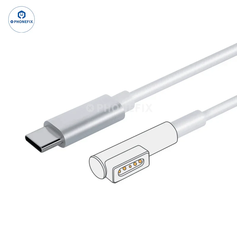 Câble de charge rapide Type-C vers Magsafe 2 PD pour iPhone et MacBook