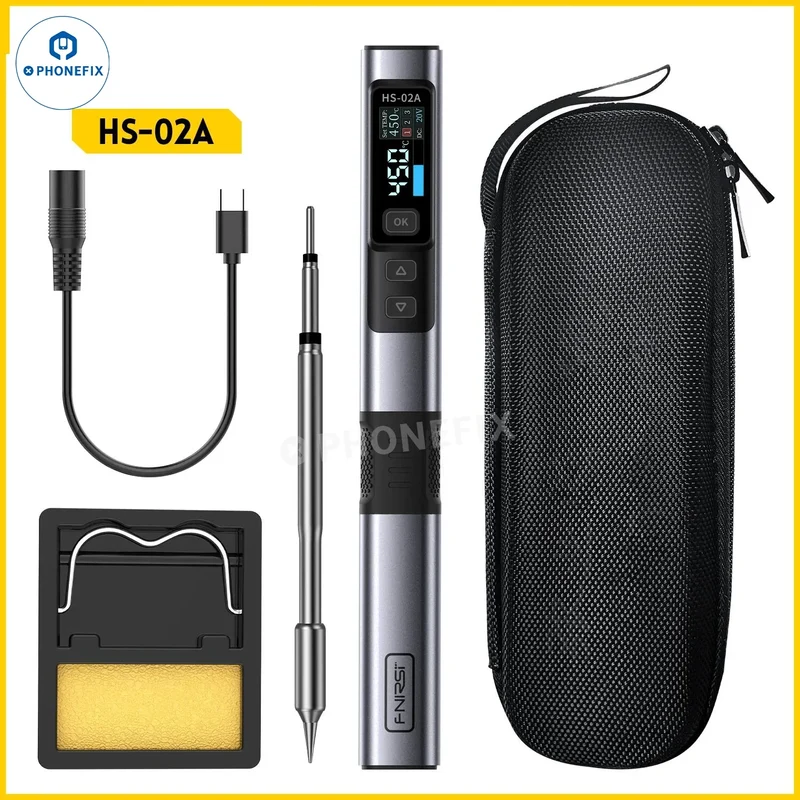 Fer à souder FNIRSI HS-02 100 W à température constante réglable