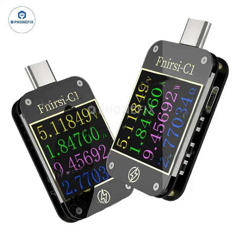 Testeur USB FNB38 FNIRSI-C1, ampèremètre de tension, protocole de charge rapide
