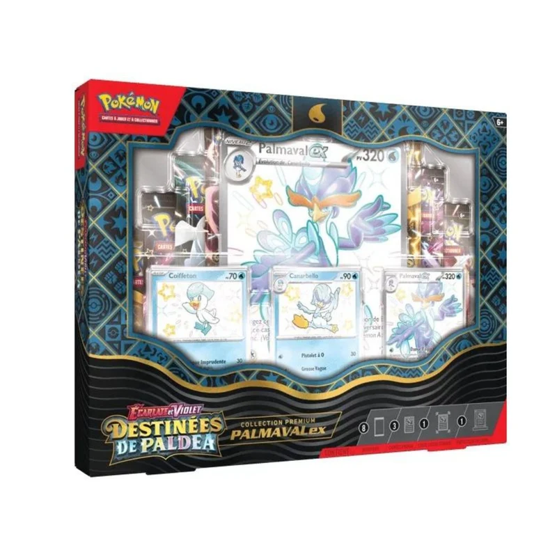 Coffret Premium Palmaval EX Shiny - EV4.5 Destinées de Paldea