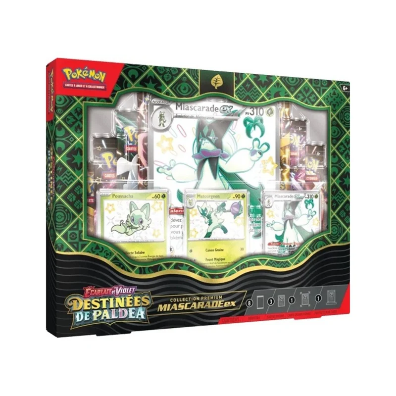 Coffret Premium Miascarade EX Shiny - EV4.5 Destinées de Paldea