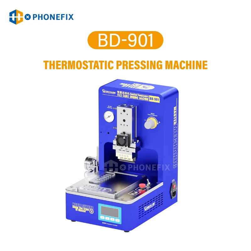Machine de pressage et de liaison de câbles flexibles thermostatiques Mechanic BD-901 Pro
