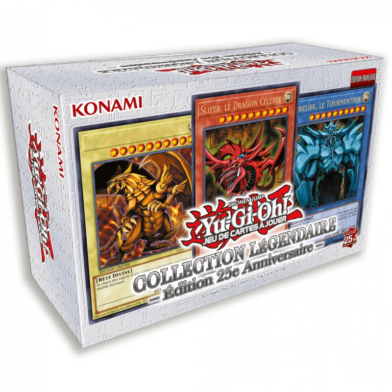 Coffret Yu-Gi-Oh! Collection Légendaire 25ans
