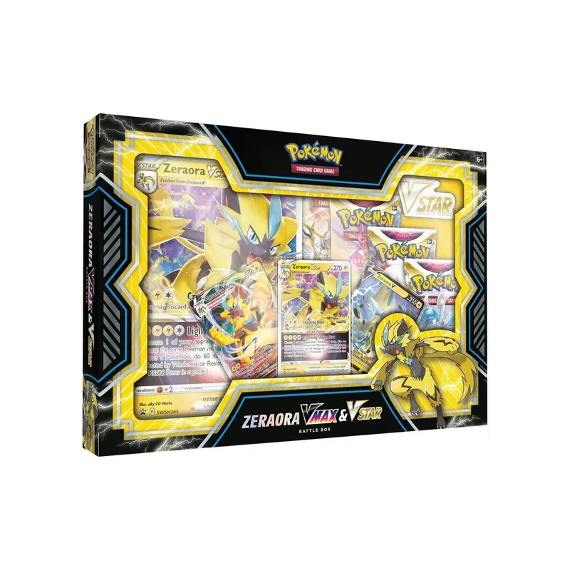 Coffret 4 boosters - Zeraora Vmax & Vstar