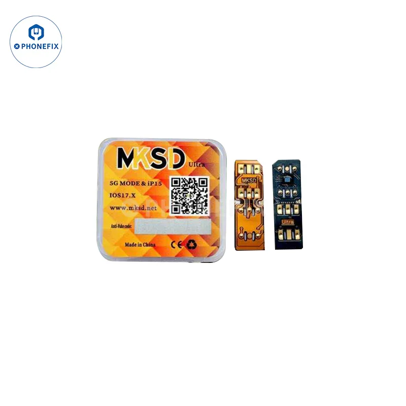 La carte de déverrouillage MKSD Ultra corrige l'erreur de carte SIM invalide sur l'iPhone 17 sous iOS 15