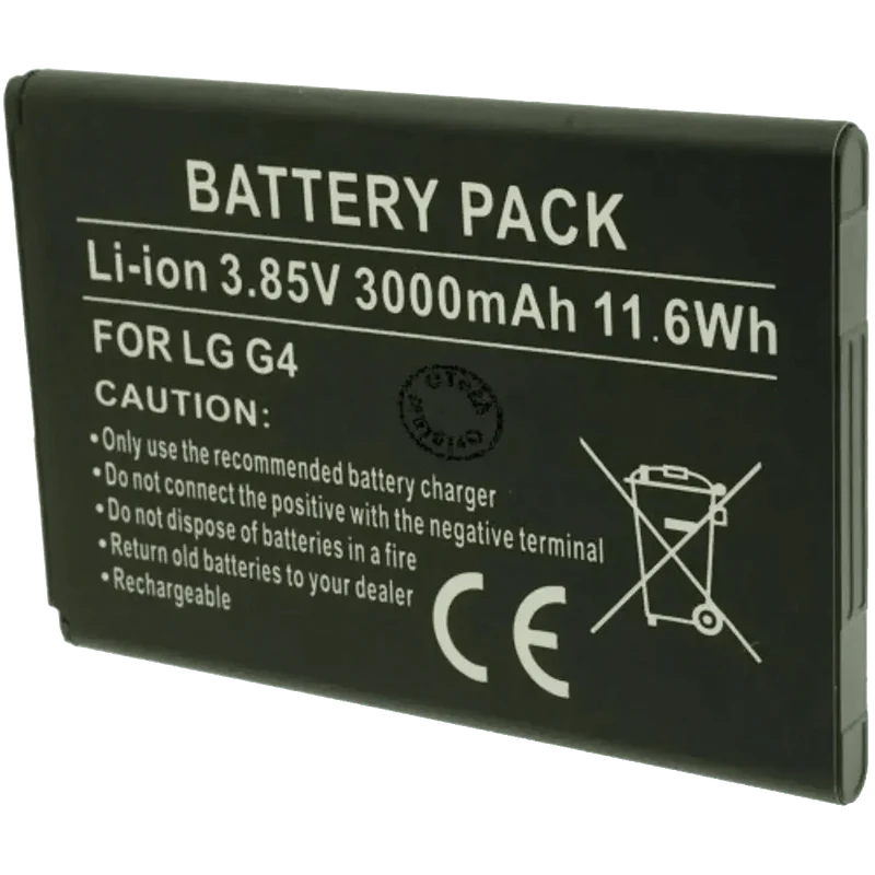 Batterie pour téléphone portable LG G4, H630, H815, 51YF, 53YH