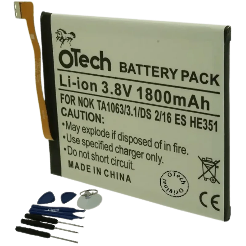 Batterie Nokia 3.1 HE351 3.8V 1800mAh avec outils
