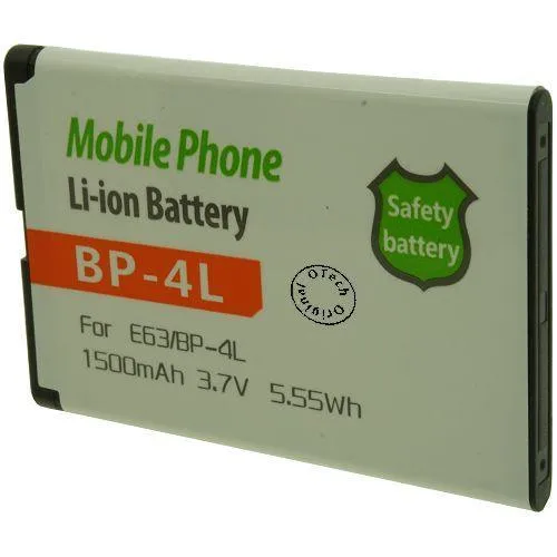Batterie BP-4L pour téléphone portable Nokia N810, E71, E63