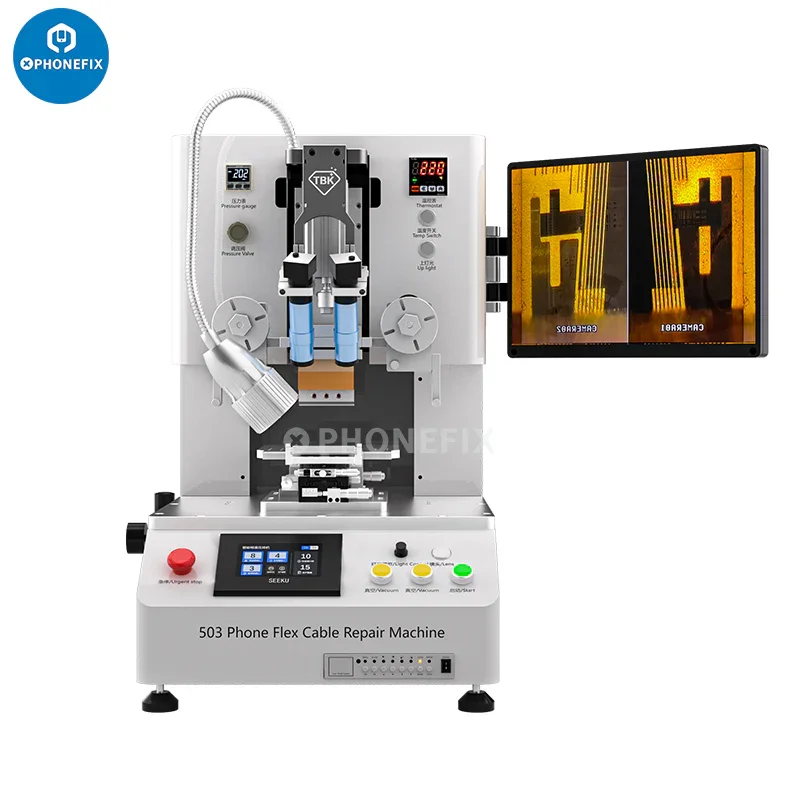 Machine de collage et de réparation de câbles flexibles TBK COF COP