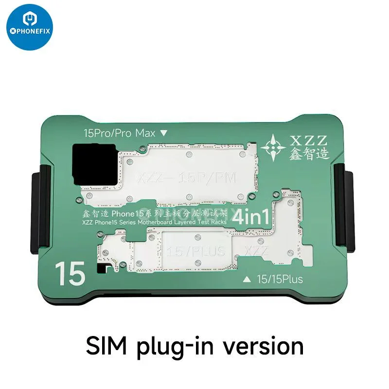 Dispositif de test multicouche de la carte mère 15 en 4 de la série iPhone 1 de XZZ