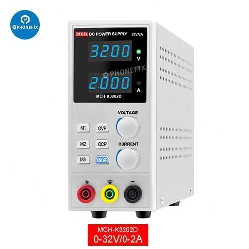 Outil de test d'alimentation CC réglable pour téléphone MCH-K3202/3/5/6D